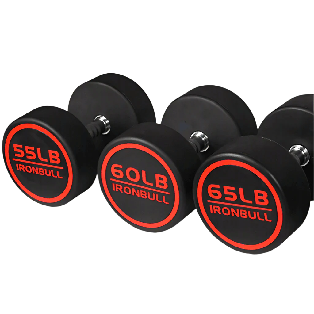 Apollo Athletics Rubber Coated Dumbbells