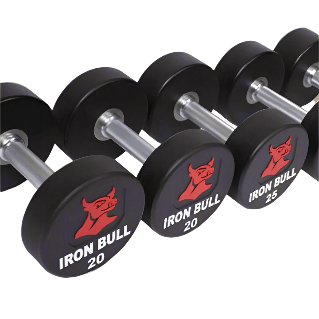 Apollo Athletics Iron Bull Urethane Dumbbells