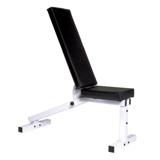 York Pro Series 206ID White – w/ Adjustable Incline / Decline Bench