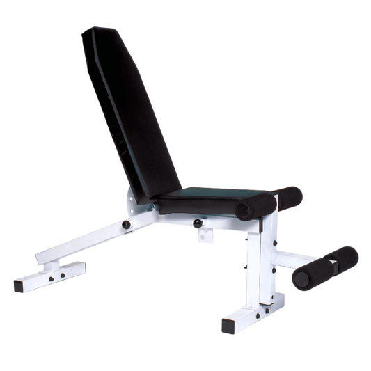 York Pro Series Bench 306 ID White-Front Adjustable, Back Adjustable C/U