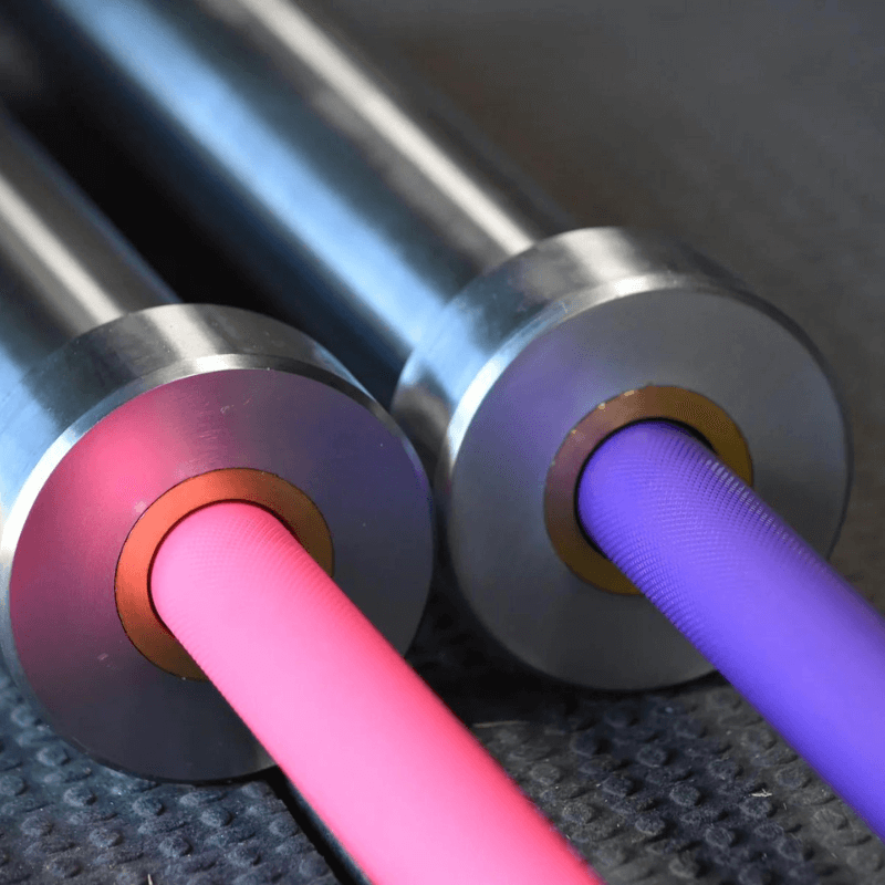 Fringe Sport 15kg Passion Pink and Purple Power Cerakote Wonder Bars