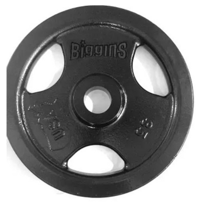 Biggins Iron 315lb Olympic Cast Iron Plate Set w/ American Made Barbell