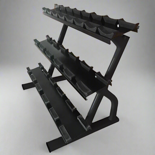 Apollo Athletics 3 Tier Dumbbell Rack