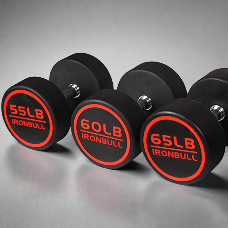 Apollo Athletics Rubber Coated Dumbbells