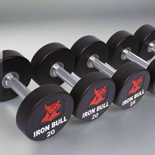 Apollo Athletics Iron Bull Urethane Dumbbells