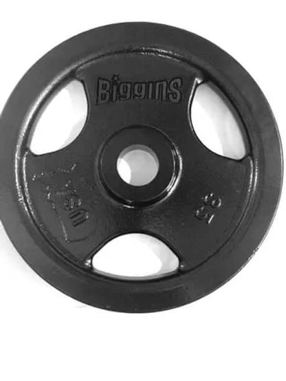 Biggins Iron Olympic Cast Iron Training Plate Sets - front view