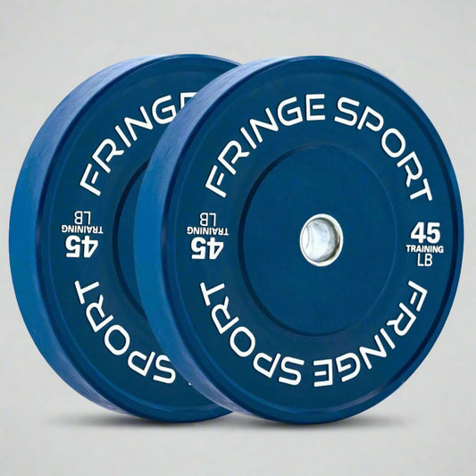 Fringe Sport Color Bumper Plate Pairs - front view