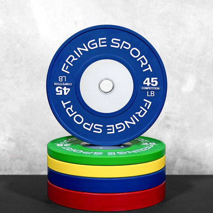 Fringe Sport Color Competition Plates - Pounds - front view