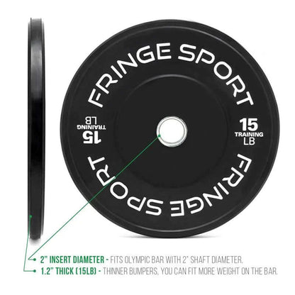 Fringe Sport Contrast Bumper Plate Pairs