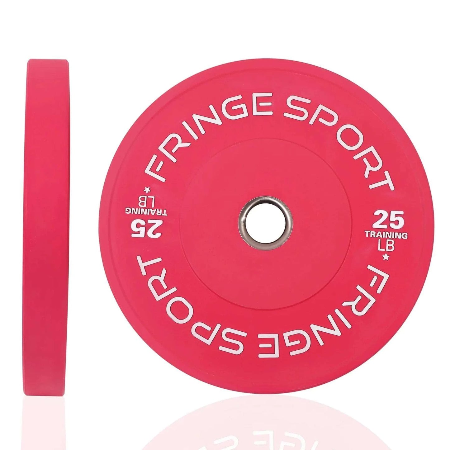 Fringe Sport Flamingo Pink Bumper Plates (Pairs)