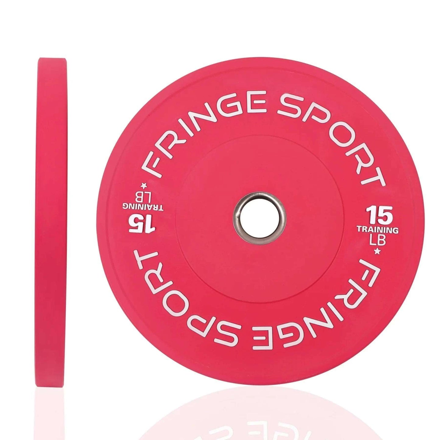 Fringe Sport Flamingo Pink Bumper Plates (Pairs)