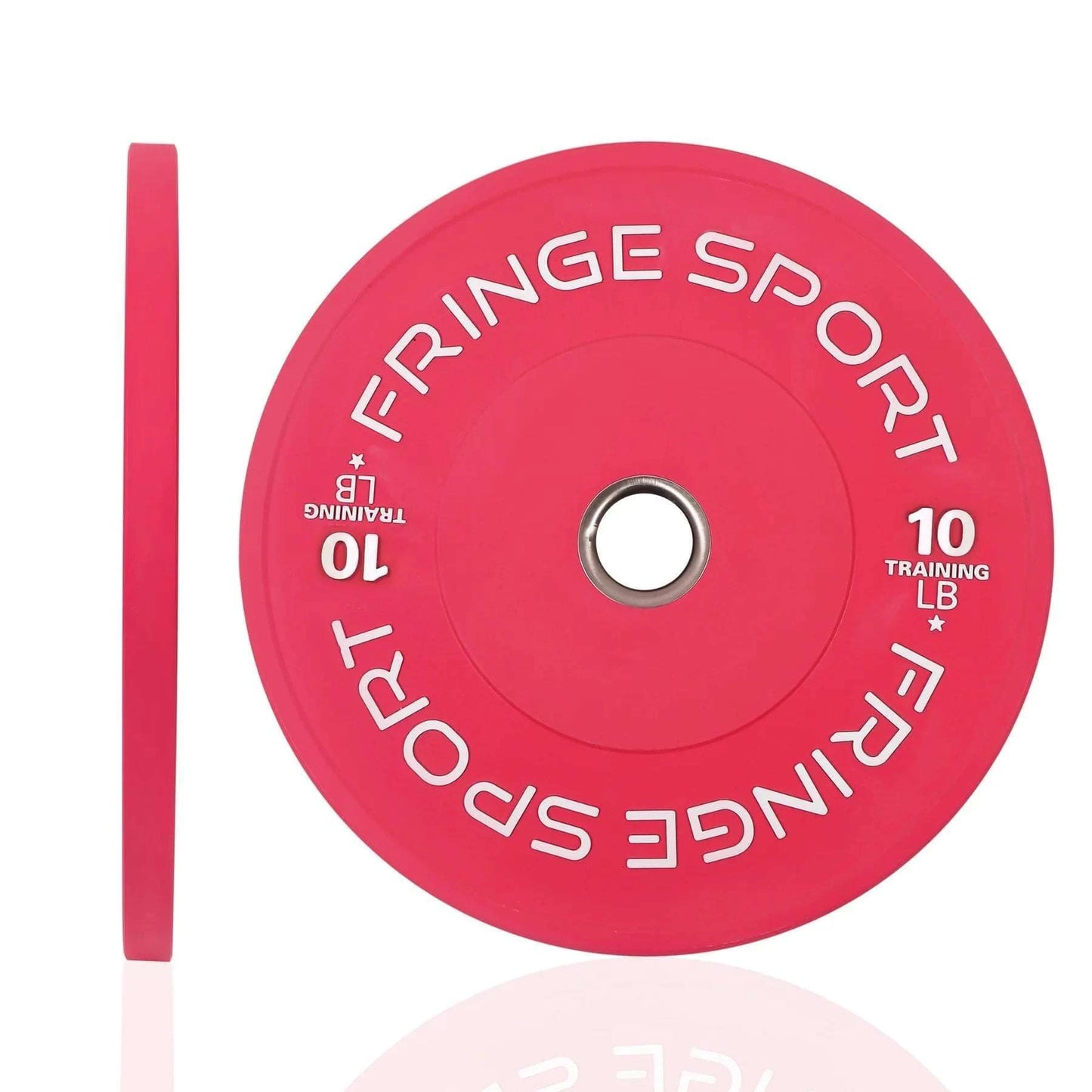 Fringe Sport Flamingo Pink Bumper Plates (Pairs)