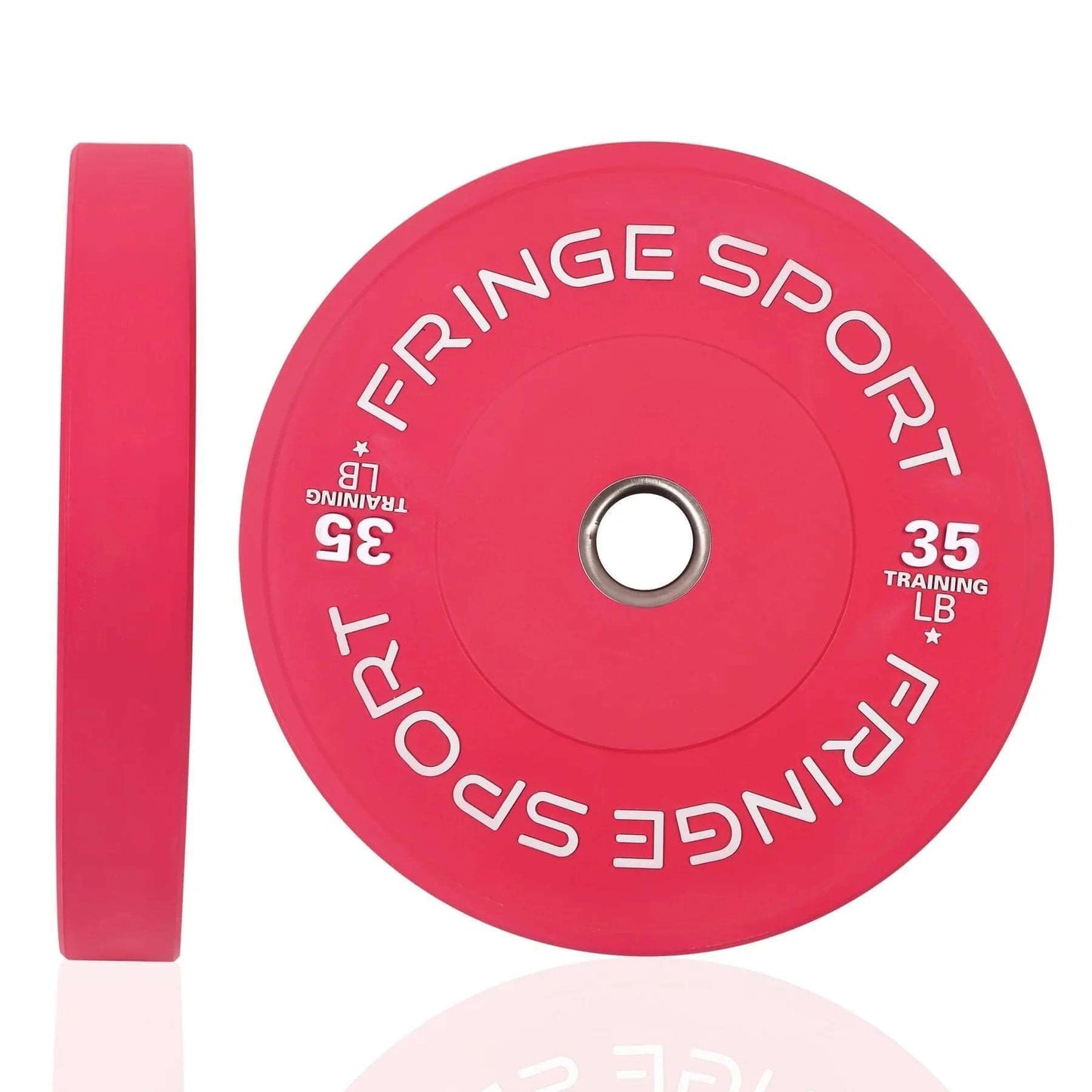 Fringe Sport Flamingo Pink Bumper Plates (Pairs)