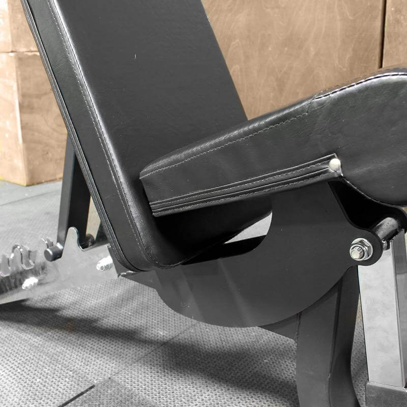 Fringe Sport Adjustable Incline and Decline Bench - front view