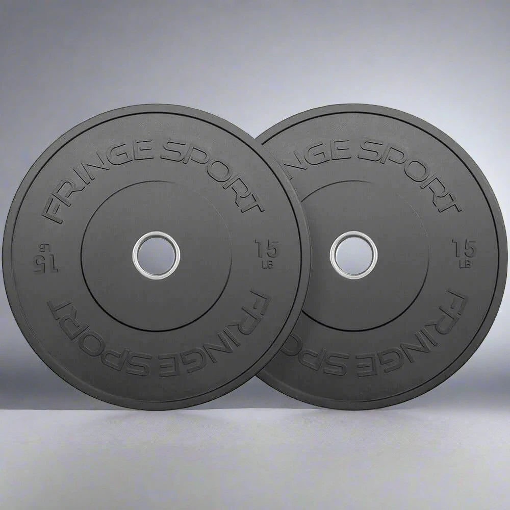 Fringe Sport Milspec Premium Black Bumper Plate Pairs