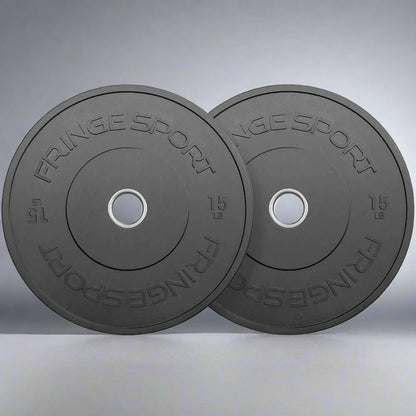 Fringe Sport Milspec Premium Black Bumper Plate Pairs