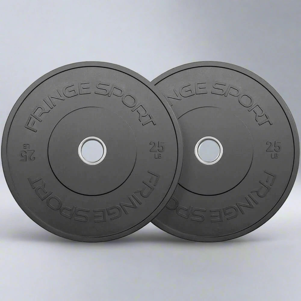 Fringe Sport Milspec Premium Black Bumper Plate Pairs