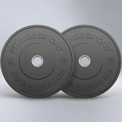 Fringe Sport Milspec Premium Black Bumper Plate Pairs