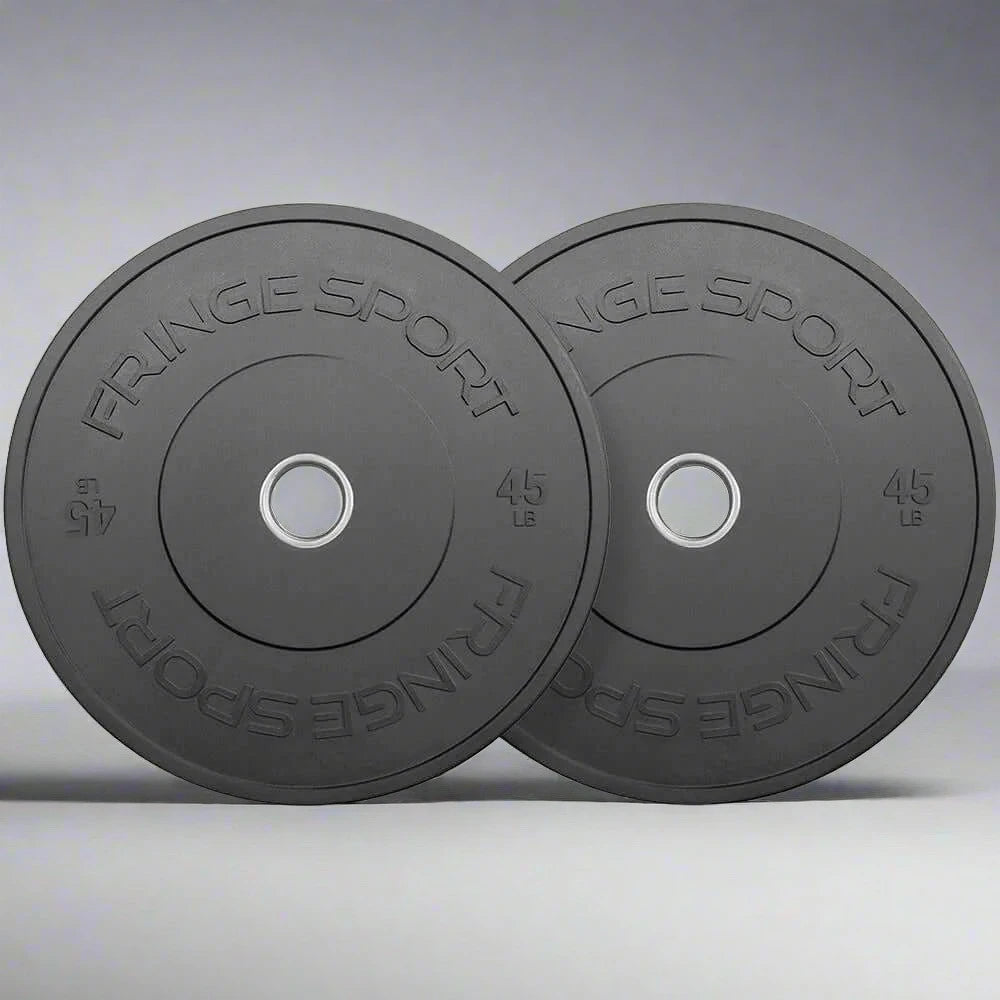 Fringe Sport Milspec Premium Black Bumper Plate Pairs