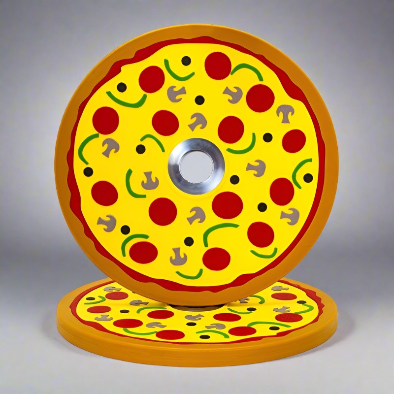 Fringe Sport Pizza Bumper Plate (10lb Pair)