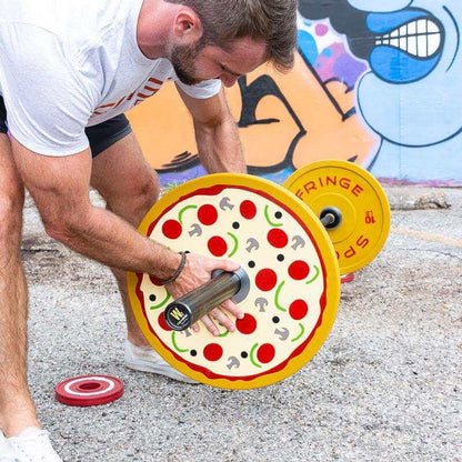 Fringe Sport Pizza Bumper Plate (10lb Pair)