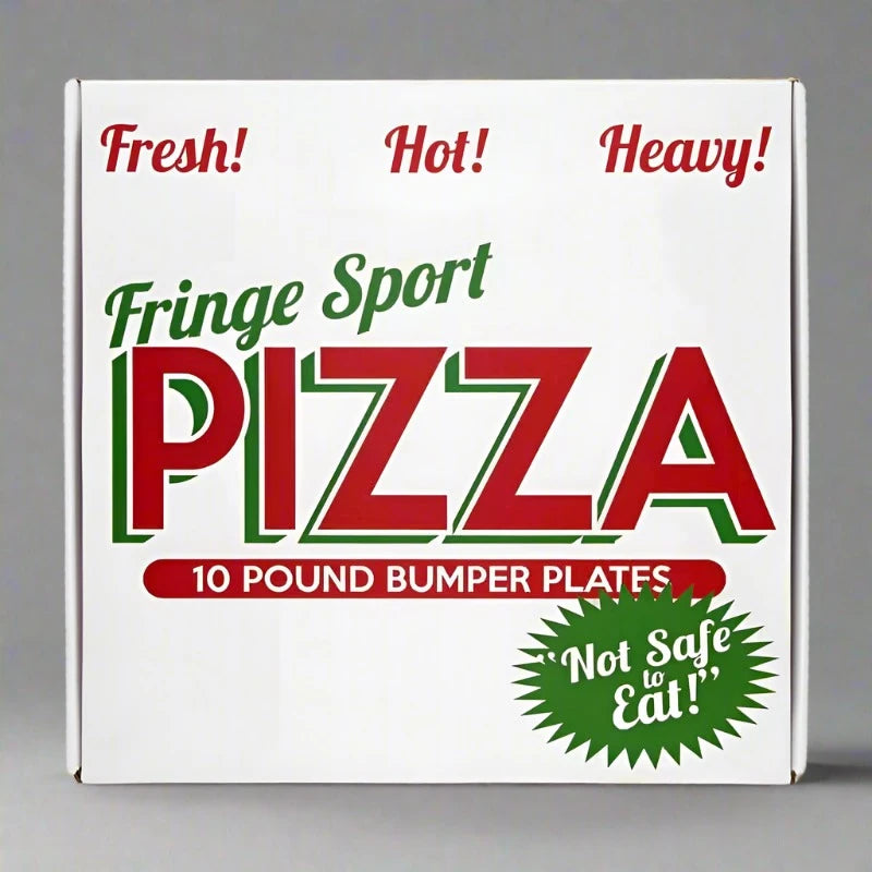 Fringe Sport Pizza Bumper Plate (10lb Pair)