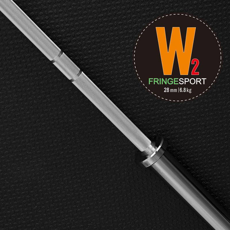 Fringe Sport 15lb Training Barbell - side view