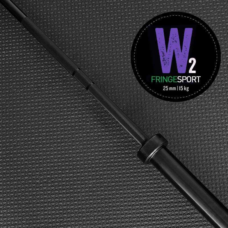 Fringe Sport 15 Kg Women's Wonder Bar Olympic Barbell - side view