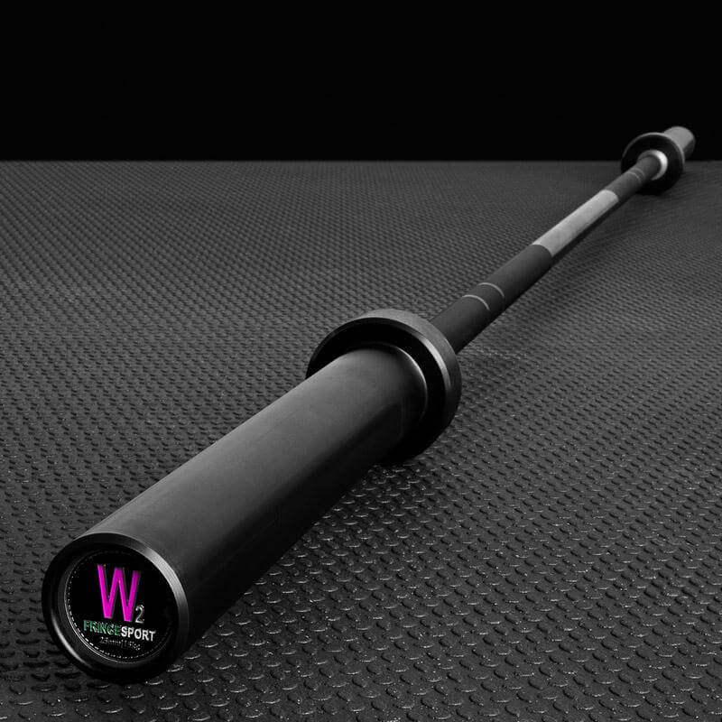 Fringe Sport 15 Kg Women's Wonder Bar Olympic Barbell - side view