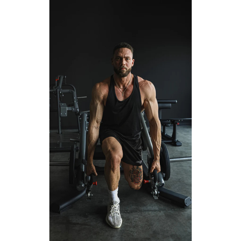 TKO Iso-Lateral Lunge Deadlift Shrug